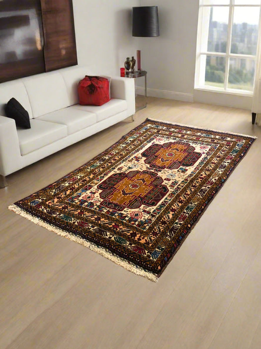 Terkaman Tribal Baluch Oriental Rug 4" x 6' 8" (A)