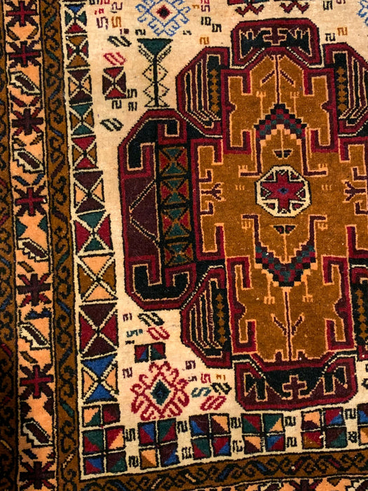 Terkaman Tribal Baluch Oriental Rug 4" x 6' 8" (A)