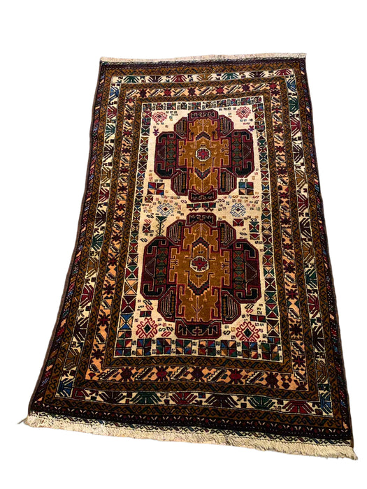 Terkaman Tribal Baluch Oriental Rug 4" x 6' 8" (A)