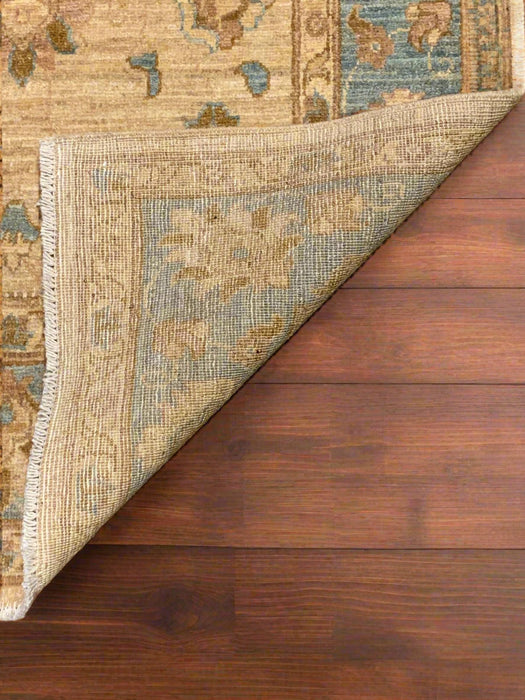 Hand-Knotted Sultanabad Vegetable-Dyed Wool Rug, 3' 3" x 6'