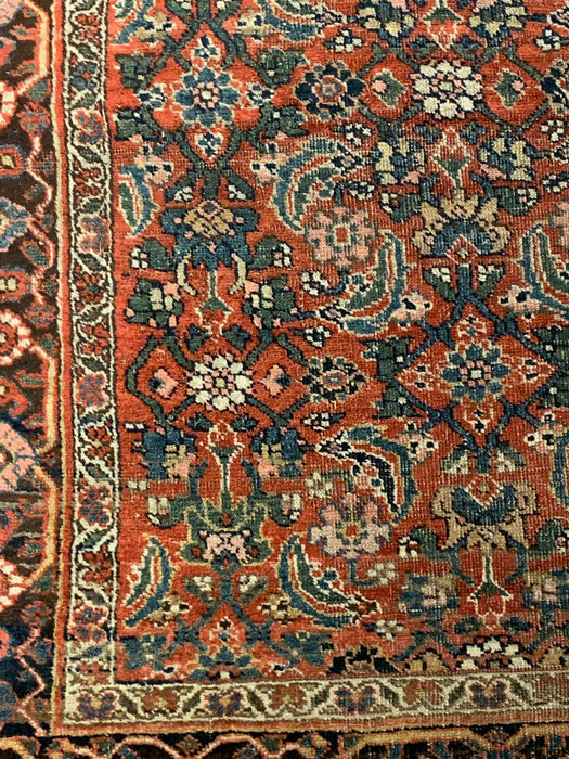 Timeless Beauty, Woven by Hand. Antique Persian Rug, size 4' x 6' (F)