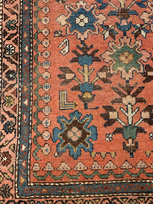 Timeless Beauty, Woven by Hand. Antique Persian Rug, size 3' 2" x 6' 5" (F)