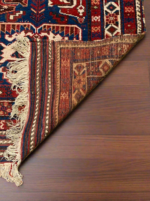 Timeless Beauty, Woven by Hand. Antique Persian Rug, size 4" x 6" ( F)