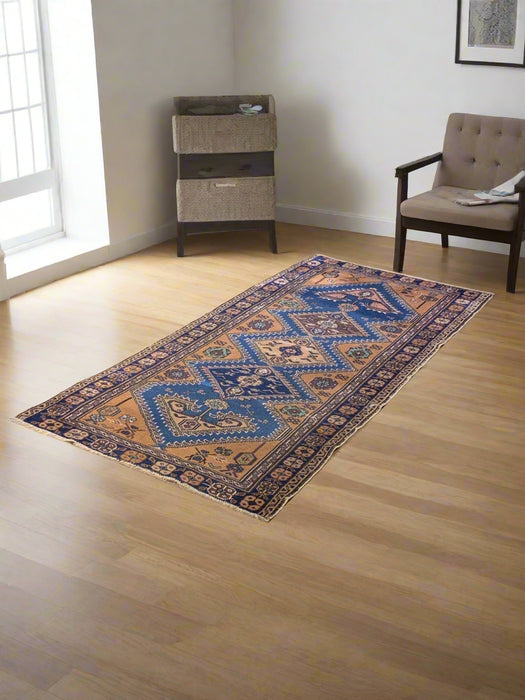 Antique  Caucassionm Rug, circa 1910-1920. Size 3' 2" x 6"