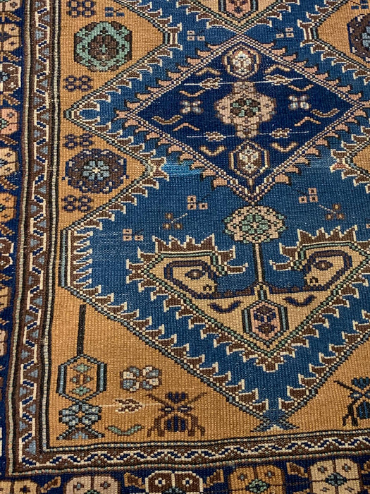 Antique  Caucassionm Rug, circa 1910-1920. Size 3' 2" x 6"