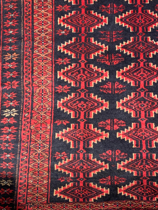 Terkaman Tribal Baluch Oriental Rug 4" x 6' 8" (A)