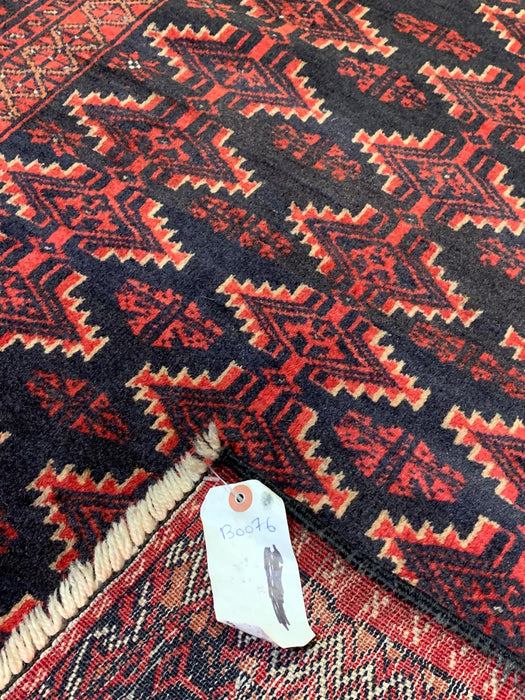 Terkaman Tribal Baluch Oriental Rug 4" x 6' 8" (A)