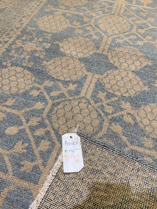 Khotan Pomegranate design Oriental Rug, size 4' x 6'