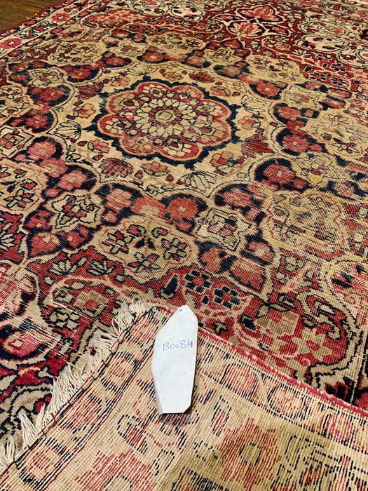 Timeless Beauty, Woven by Hand. Antique Persian Kirman Rug, size 4' 2" x 6" (F)