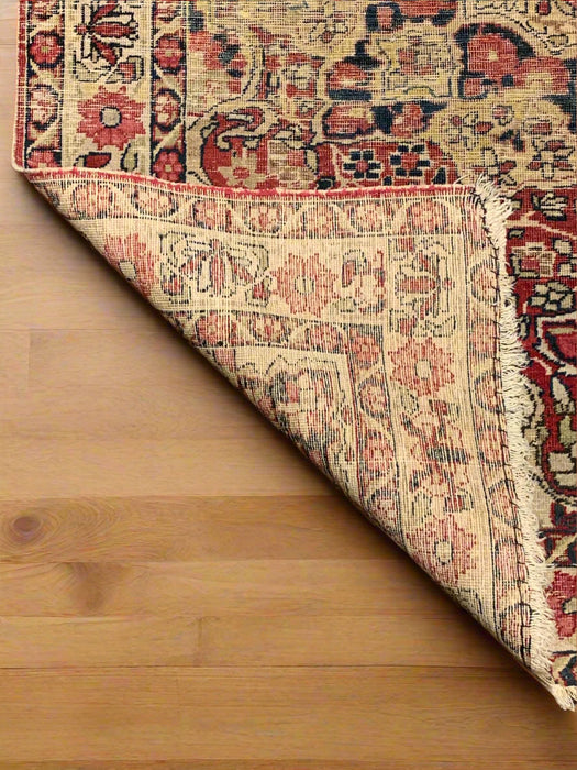 Timeless Beauty, Woven by Hand. Antique Persian Kirman Rug, size 4' 2" x 6" (F)