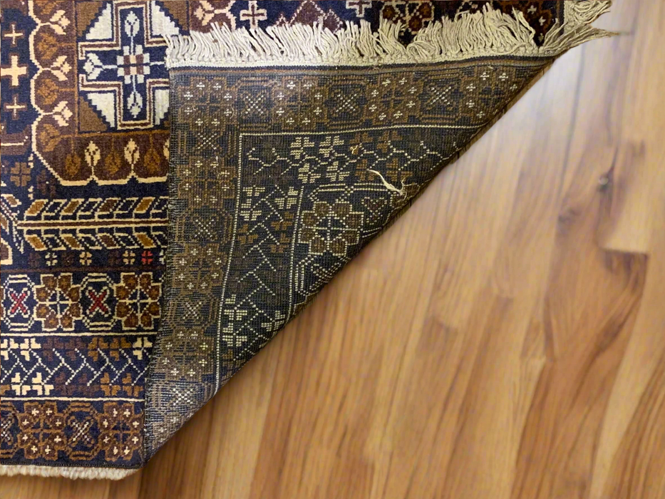 Terkaman Tribal Baluch Oriental Rug 3' 5" x 6' 10"(A)