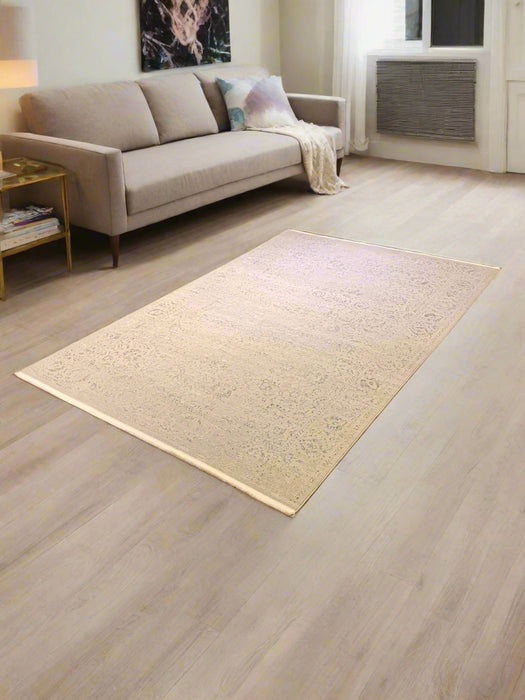 Persian-Inspired. Modern Defined. Turkish Made Rug, size 5" x 7' 7"