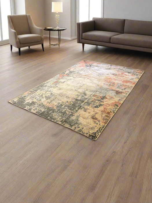 Persian-Inspired. Modern Defined. Turkish Made Rug, size 5" x 7' 7"