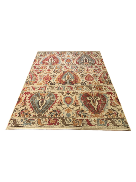 Persian-Inspired. Modern Defined. Turkish Made Rug, size 5' 2" x 7' 6"