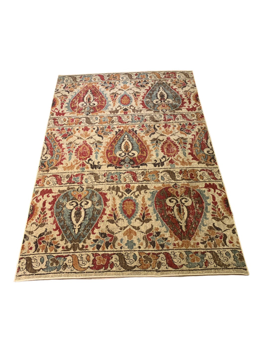 Persian-Inspired. Modern Defined. Turkish Made Rug, size 5' 2" x 7' 6"