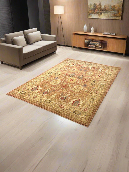 Persian-Inspired. Modern Defined. Turkish Made Rug, size 5' 3" x 7' 6"