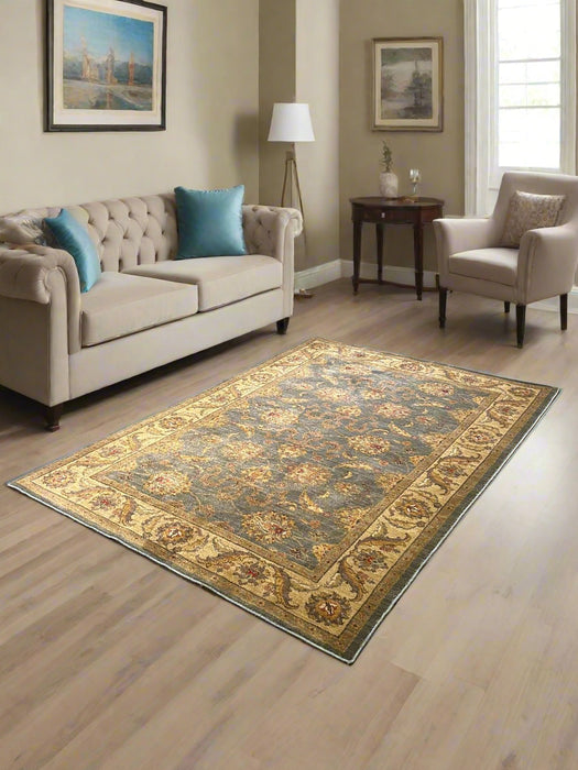 Persian-Inspired. Modern Defined. Turkish Made Rug, size 5' 3" x 7' 6"