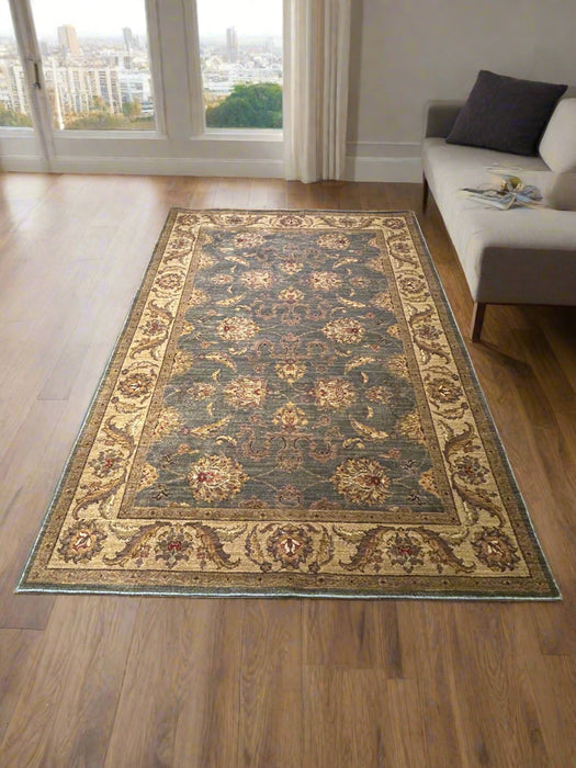 Persian-Inspired. Modern Defined. Turkish Made Rug, size 5' 3" x 7' 6"