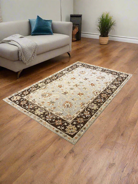 Persian-Inspired. Modern Defined. Turkish Made Rug, size 5" x 7' 6"