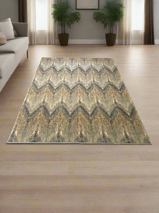 Persian-Inspired. Modern Defined. Turkish Made Rug, size 5' 2" x 7' 7"