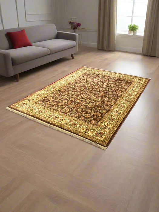 Persian-Inspired. Modern Defined. Turkish Made Rug, size 5' 5" x 7' 7"