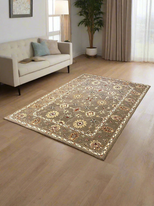 Persian-Inspired. Modern Defined. Turkish Made Rug, size 5" x 7' 6"