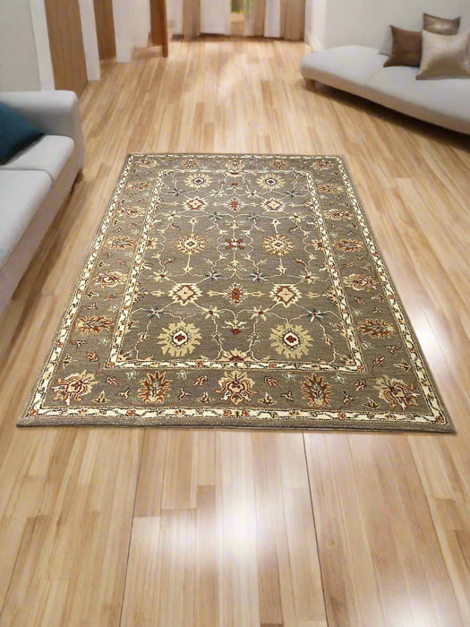 Persian-Inspired. Modern Defined. Turkish Made Rug, size 5" x 7' 6"