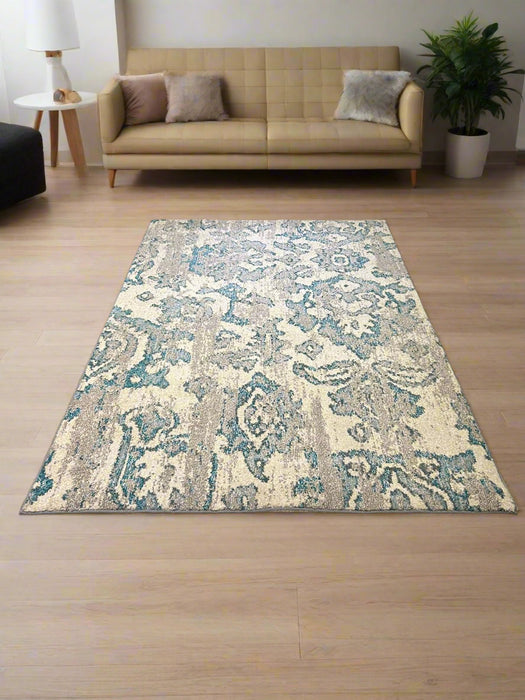 Persian-Inspired. Modern Defined. Turkish Made Rug, size 5' 1" x 7' 7"