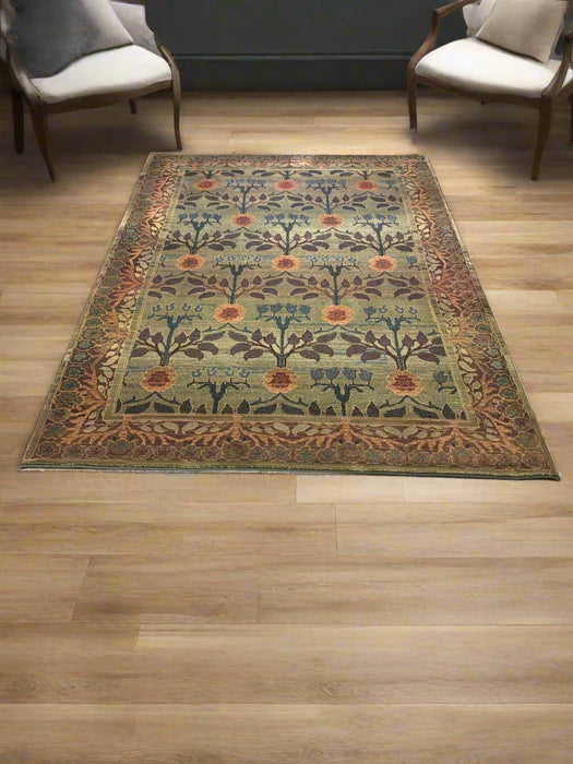 Persian-Inspired. Modern Defined. Turkish Made Rug, size 5' 3" x 7' 6"