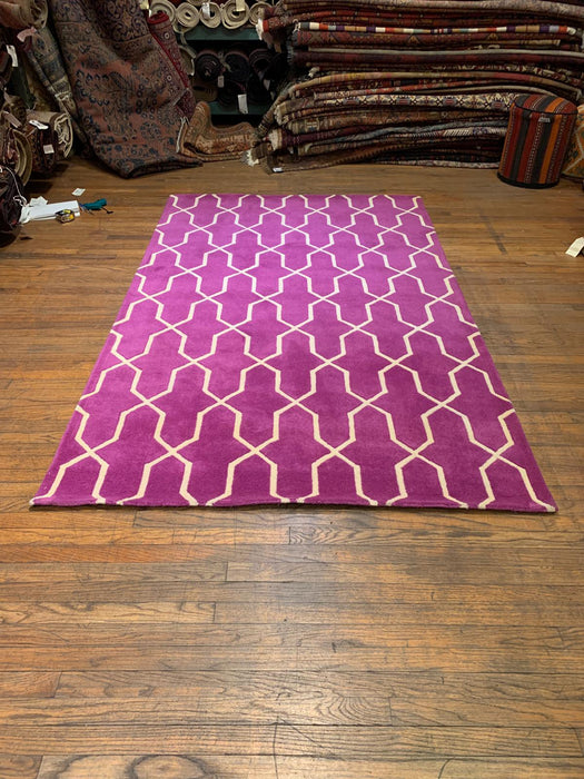 Persian-Inspired. Modern Defined. Turkish Made Rug, size 5" x 8"
