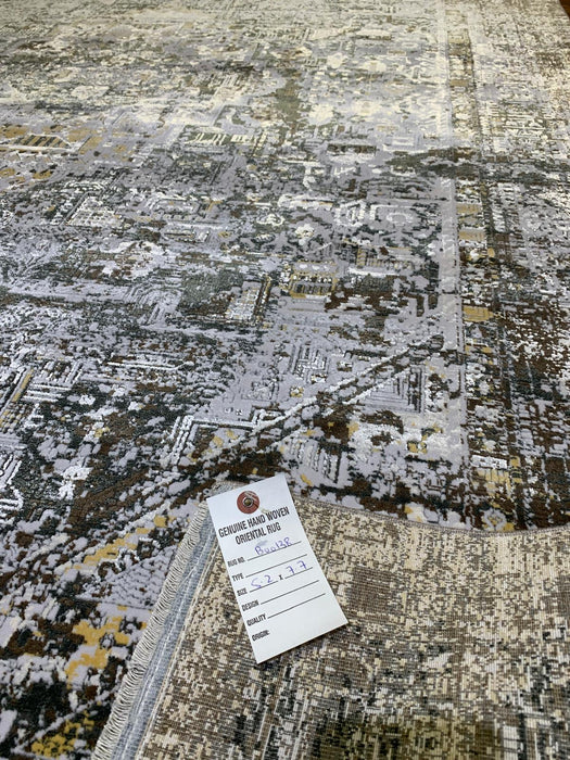 Persian-Inspired. Modern Defined. Turkish Made Rug, size 5' 2" x 7' 7"(O) cintemperory