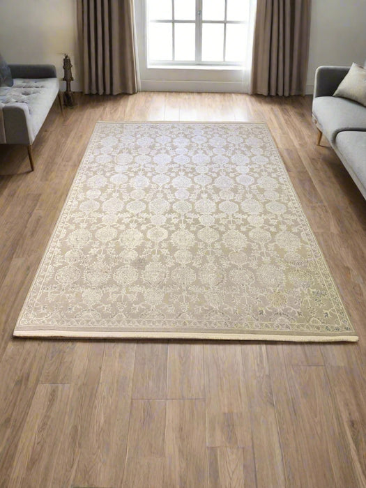 Persian-Inspired. Modern Defined. Turkish Made Rug, size 5' 1" x 7' 7"