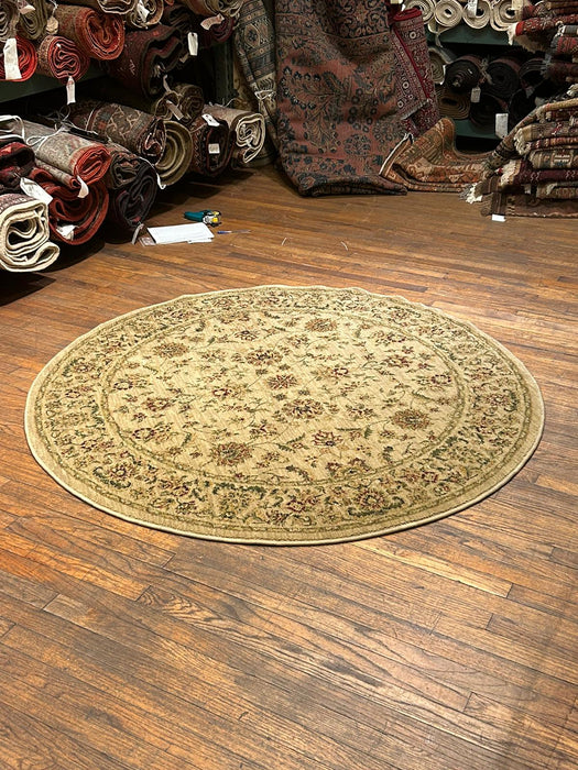 Persian-Inspired. Modern Defined. Turkish Made Rug, size  5' 4" x 5' 4"