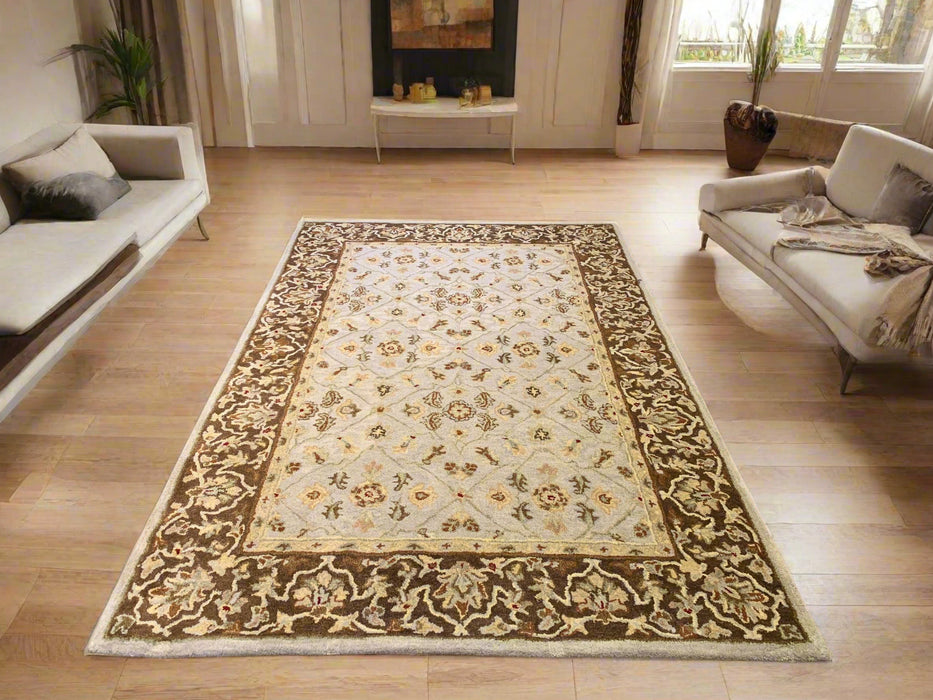 Persian-Inspired. Modern Defined. Turkish Made Rug, size 5" x 7' 6"