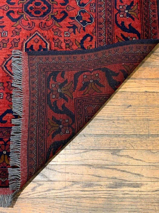 Terkaman Tribal Afghan Oriental Rug, size 5" x 6 ' 7"