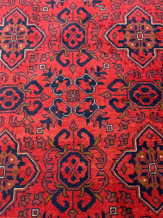 Terkaman Tribal Afghan Oriental Rug, size 5" x 6 ' 7"