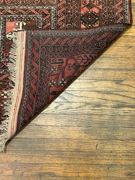 Terkaman Tribal Baluch Oriental Rug 4" x 7"(A)