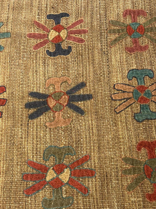 Afghan Kilim Handwoven flatweave Rug – size 5' 2" x 6' 10"