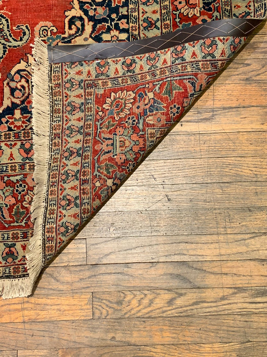 Timeless Beauty, Woven by Hand. Antique Persian Sarouk  Rug, size 4' 3" x 6' 2"(F)
