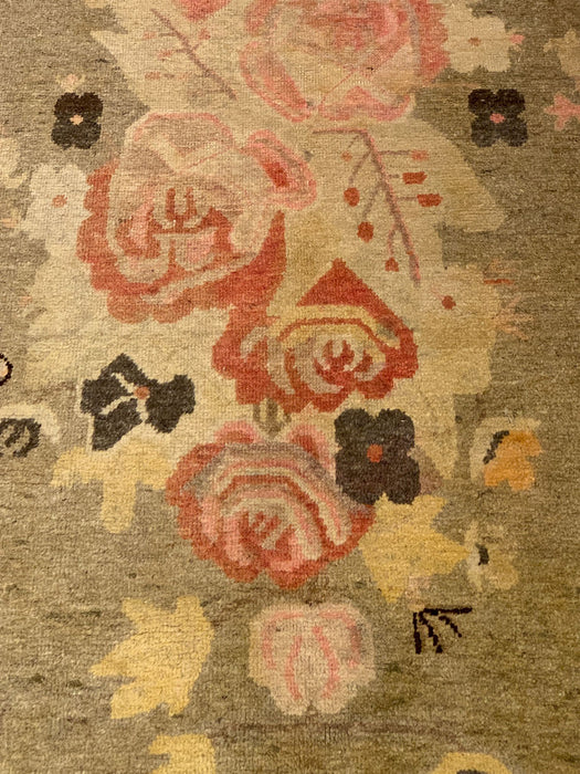 Antique Khotan Samarkand Rug, circa 1910's, size 4' 7" x 7' 9"