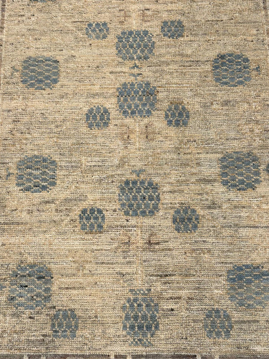 Khotan Pomegranate design Oriental Rug, size 4" x 6" (D)