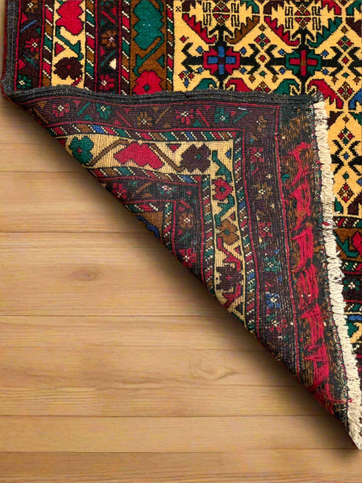 Terkaman Tribal Baluch Oriental Rug; 3' 8" x 6" (A)