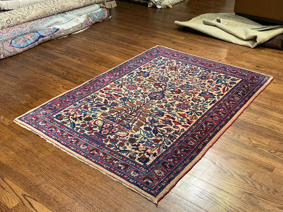 Timeless Beauty, Woven by Hand. Antique Persian Hamadan Rug, size 4" x 5' 9" (F)