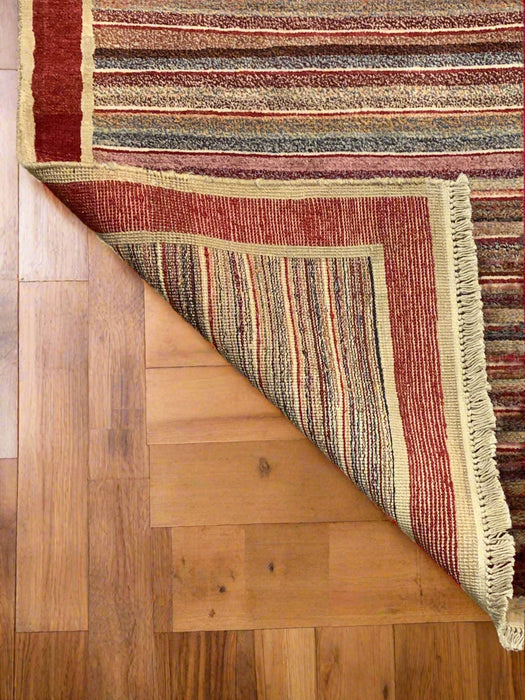 Hand-Knotted Sultanabad Vegetable-Dyed Wool Rug 3' 2" x 5' 2" (K)