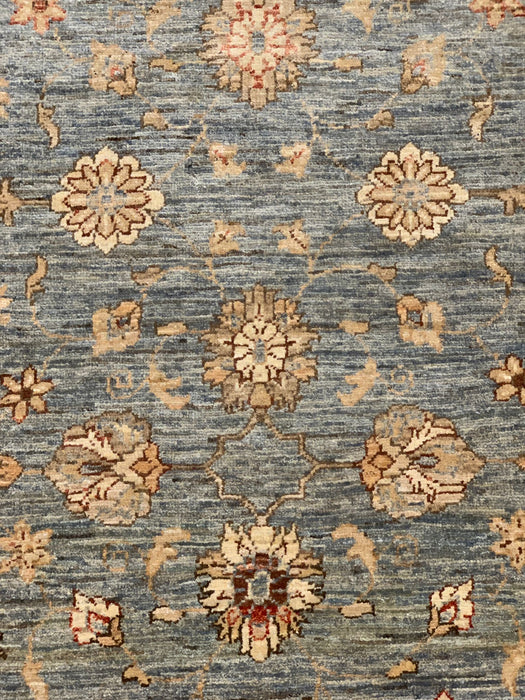 Hand-Knotted Sultanabad Vegetable-Dyed Wool Rug, 3' 5" x 5"