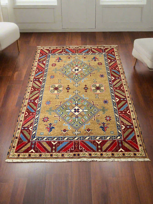 Sultanabad 100% wool Hand Made Rug - size 5' 8" x 7' 10" (P)