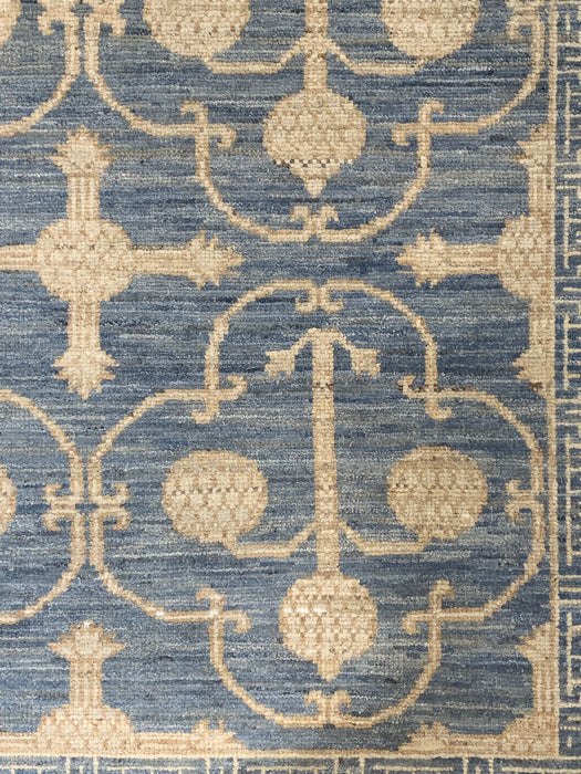 Khotan Pomegranate design Oriental Rug, size 5" x 7" (D)