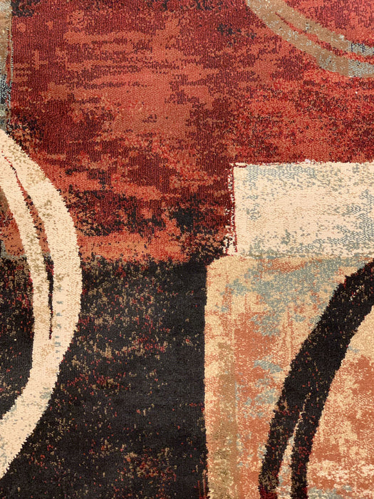 Persian-Inspired. Modern Defined. Turkish Made Rug, size 5' 3" x 7' 5" (O)