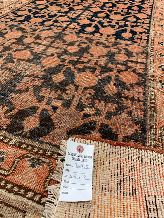 Antique Khotan Samarkand Rug, circa 1910's, size 4' 6" x 8"