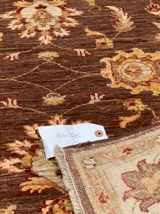 Hand-Knotted Sultanabad Vegetable-Dyed Wool Rug, 3' 4" x 4' 2"  (K)